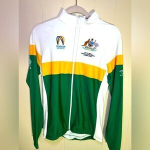 Nike Green and Yellow Men's Jersey